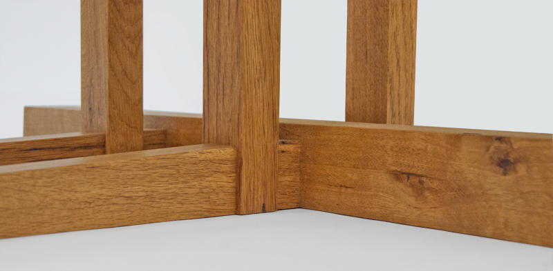 Custom Oak Kitchen Table